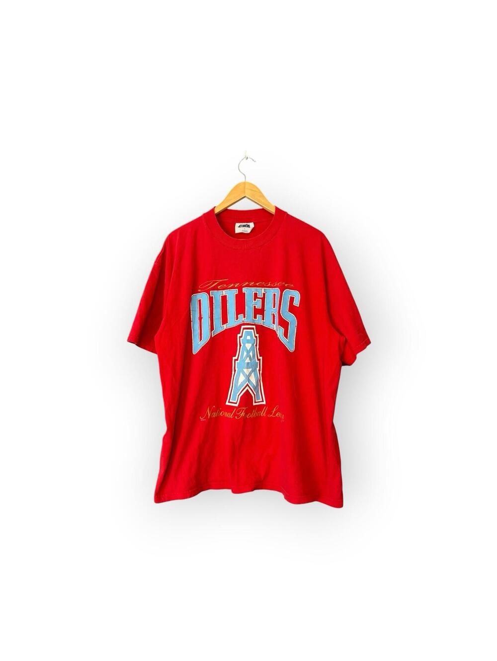 Vintage 1997 Houston Oilers Shirt Size XL CSA NFL men’s